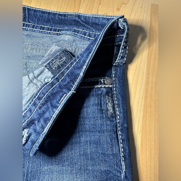 NWOT - Silver - Women’s Pioneer Flap Bootcut Jeans - Picture 5 of 10